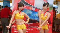 Shell Oils Promo Girls